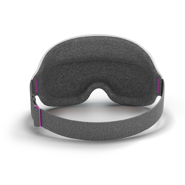 White background with Nyx mask from the back showing the plush inside.