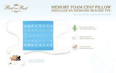BEST IN REST Memory Foam CPAP Pillow with Cooling Gel